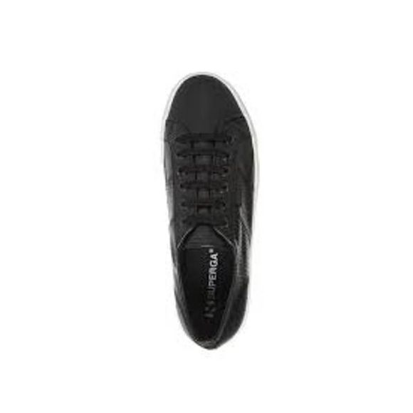 Superga - 2790 Faux Lizard – Shades Sunglasses SUPERGA  2790 Faux Lizard Sneaker In Black/White size 10